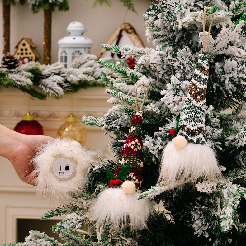 Assorted Light-Up Hanging Gnome Ornaments