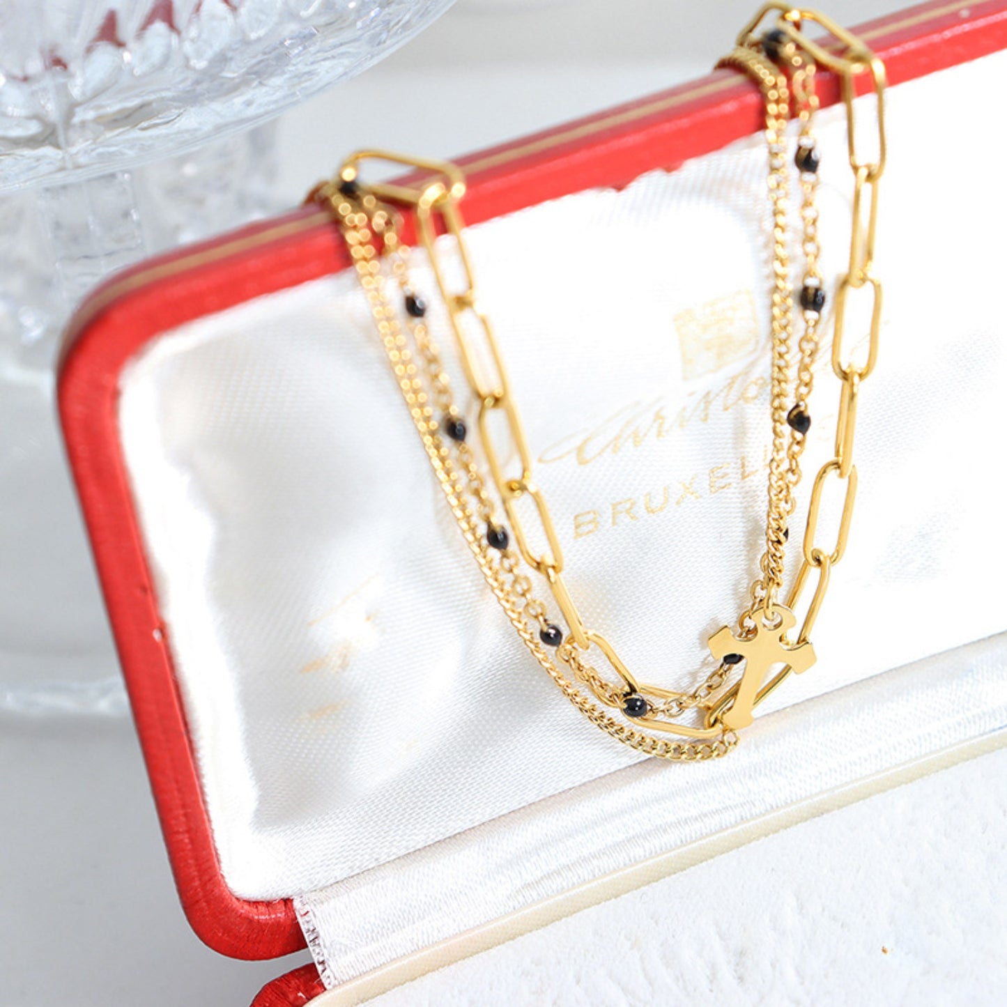 Faith Three-Layered Bracelet