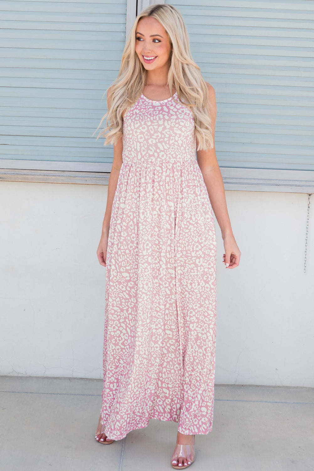 Soft Spot Sleeveless Maxi Dress