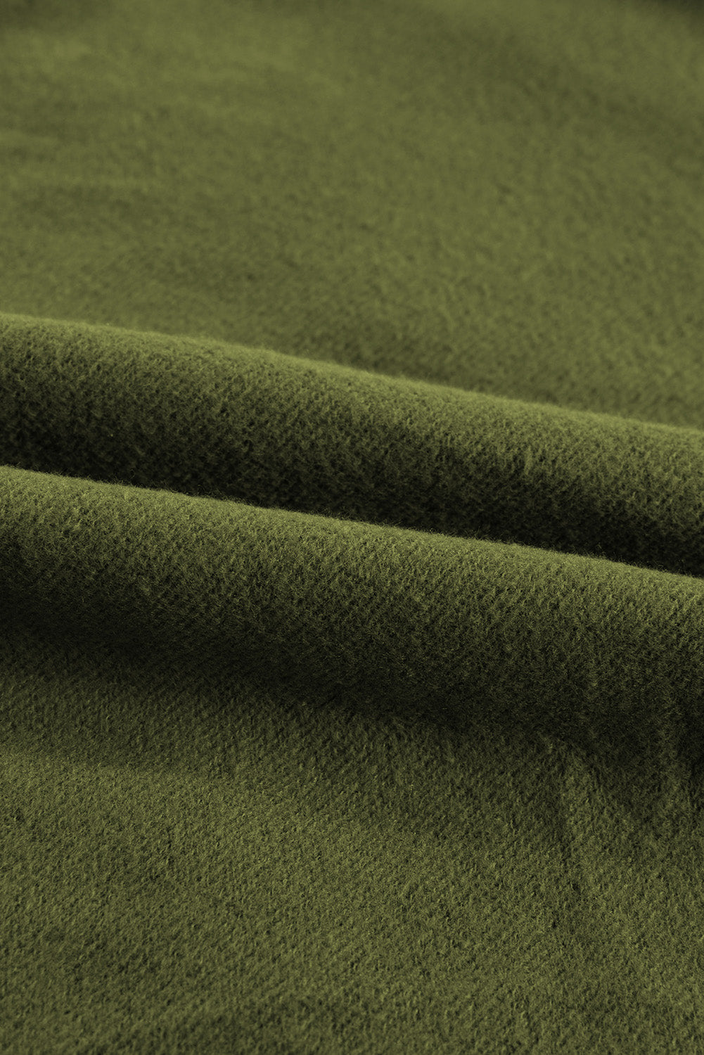 Hunter Green Zip Up Stand Collar Ribbed Thumbhole Sleeve Sweatshirt