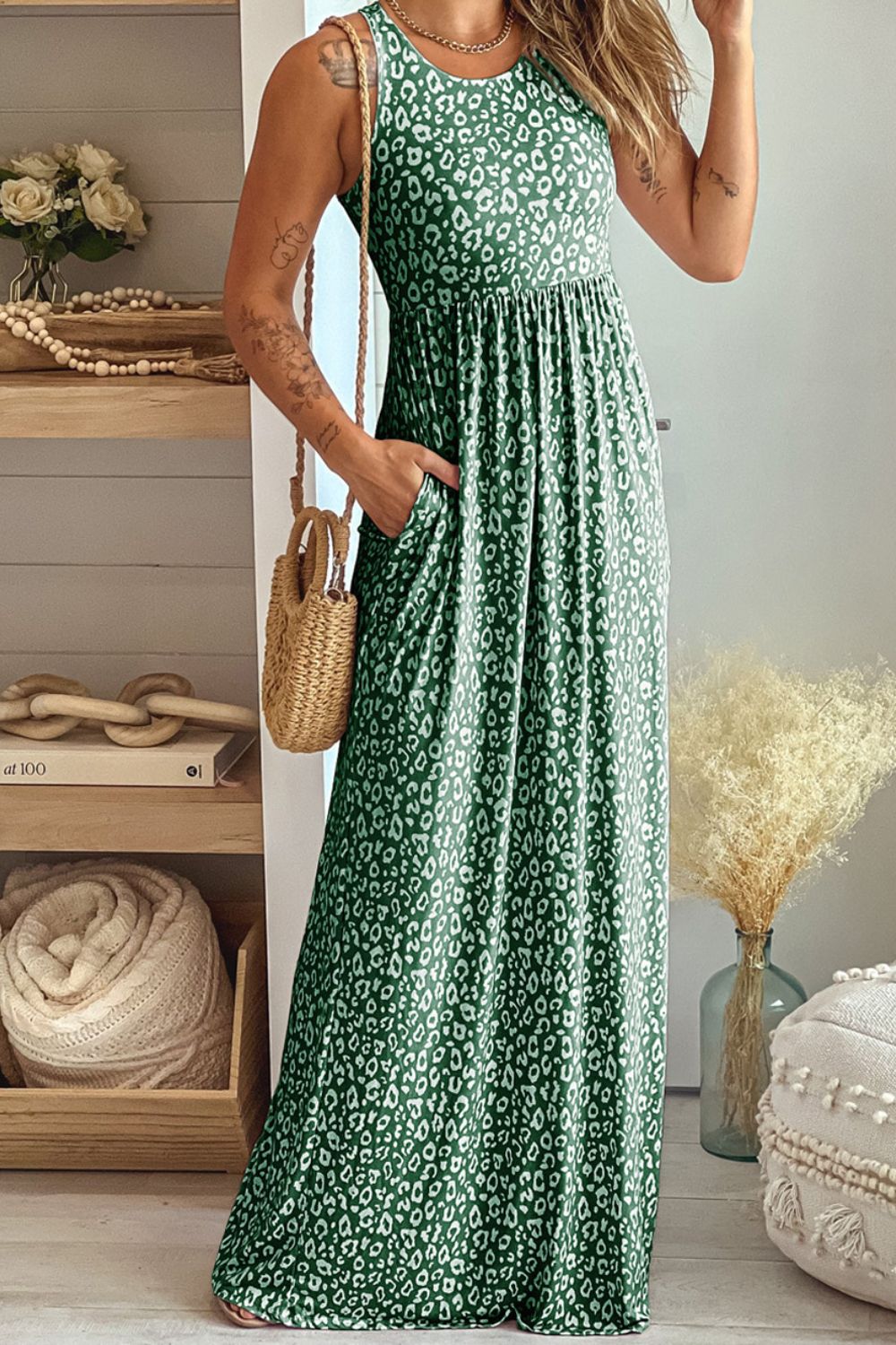 Soft Spot Sleeveless Maxi Dress