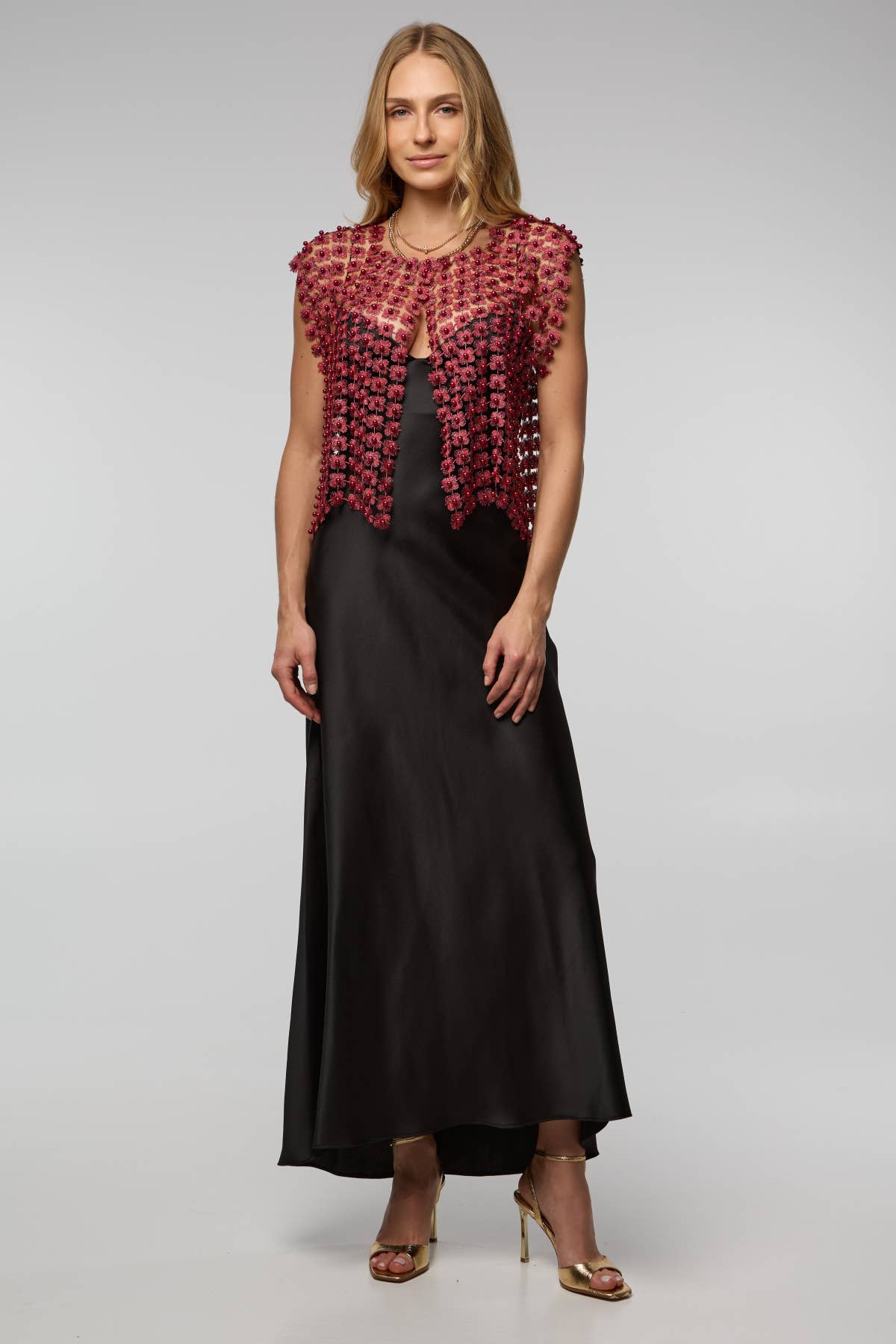 Floral Shell Pearl Capelet