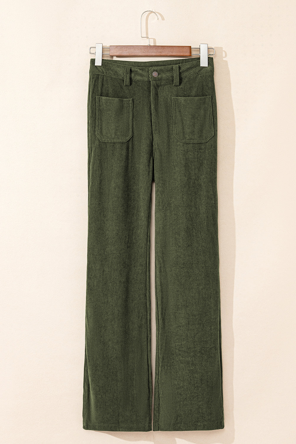 Lara Forest Green Corduroy Pants