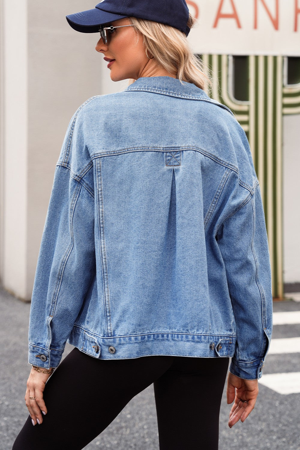 Sandy Button Up Denim Jacket