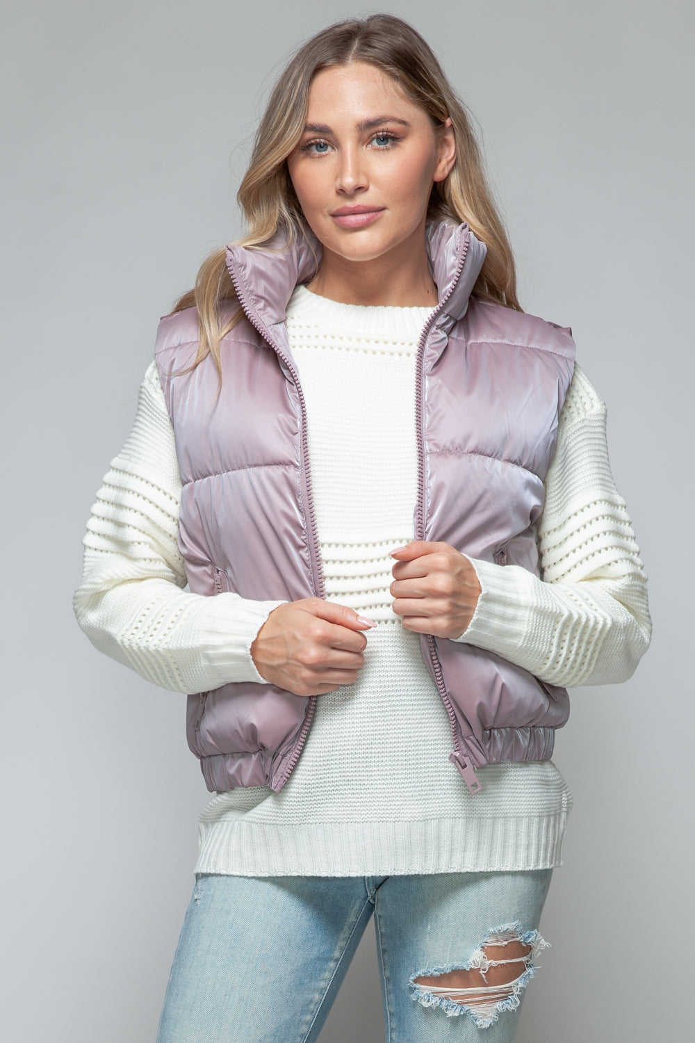 Puffer Soft Lining Quilted Vest