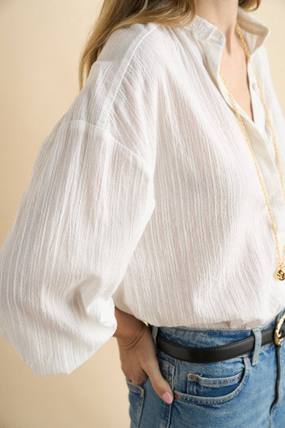 Alexa blouse white