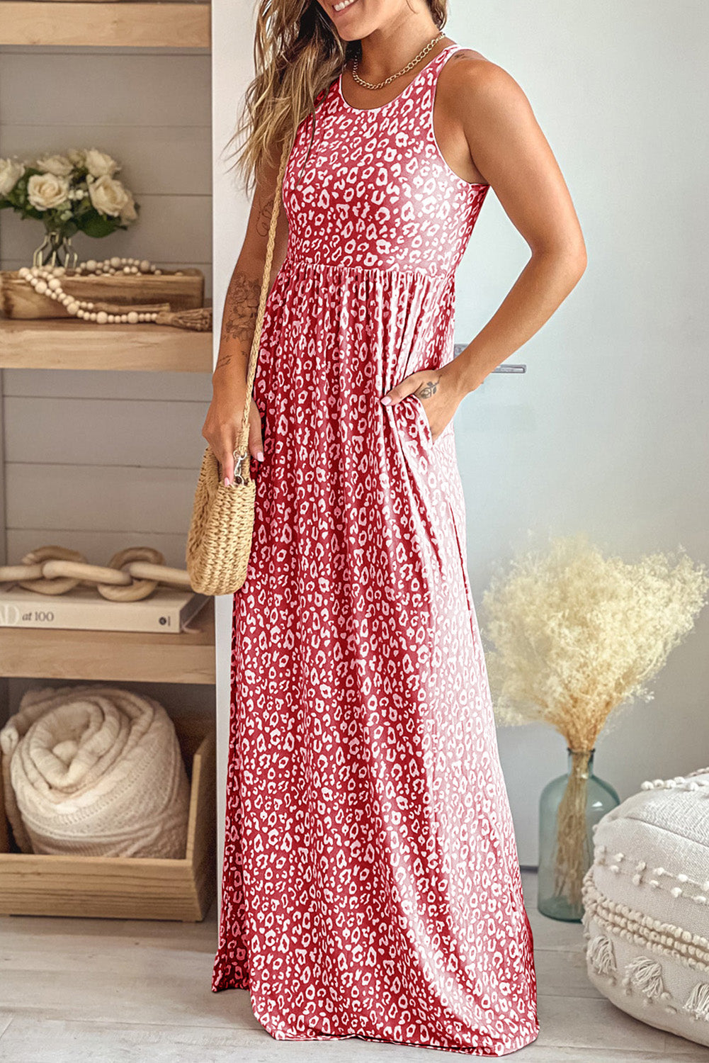 Soft Spot Sleeveless Maxi Dress