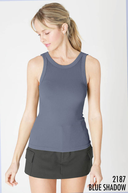 NS8216 - Reversible Ribbed Tank Top