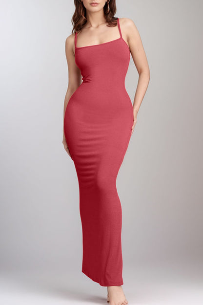 BeBe Sleeveless Maxi Dress with built in shapewear