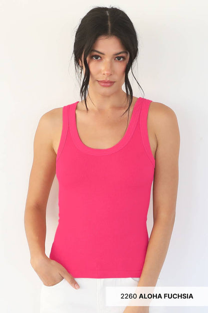 NS8216 - Reversible Ribbed Tank Top
