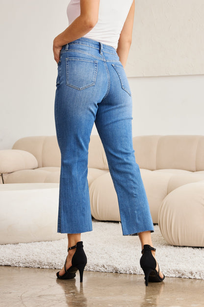 Mia Size Inclusive Tummy Control High Waist Jeans