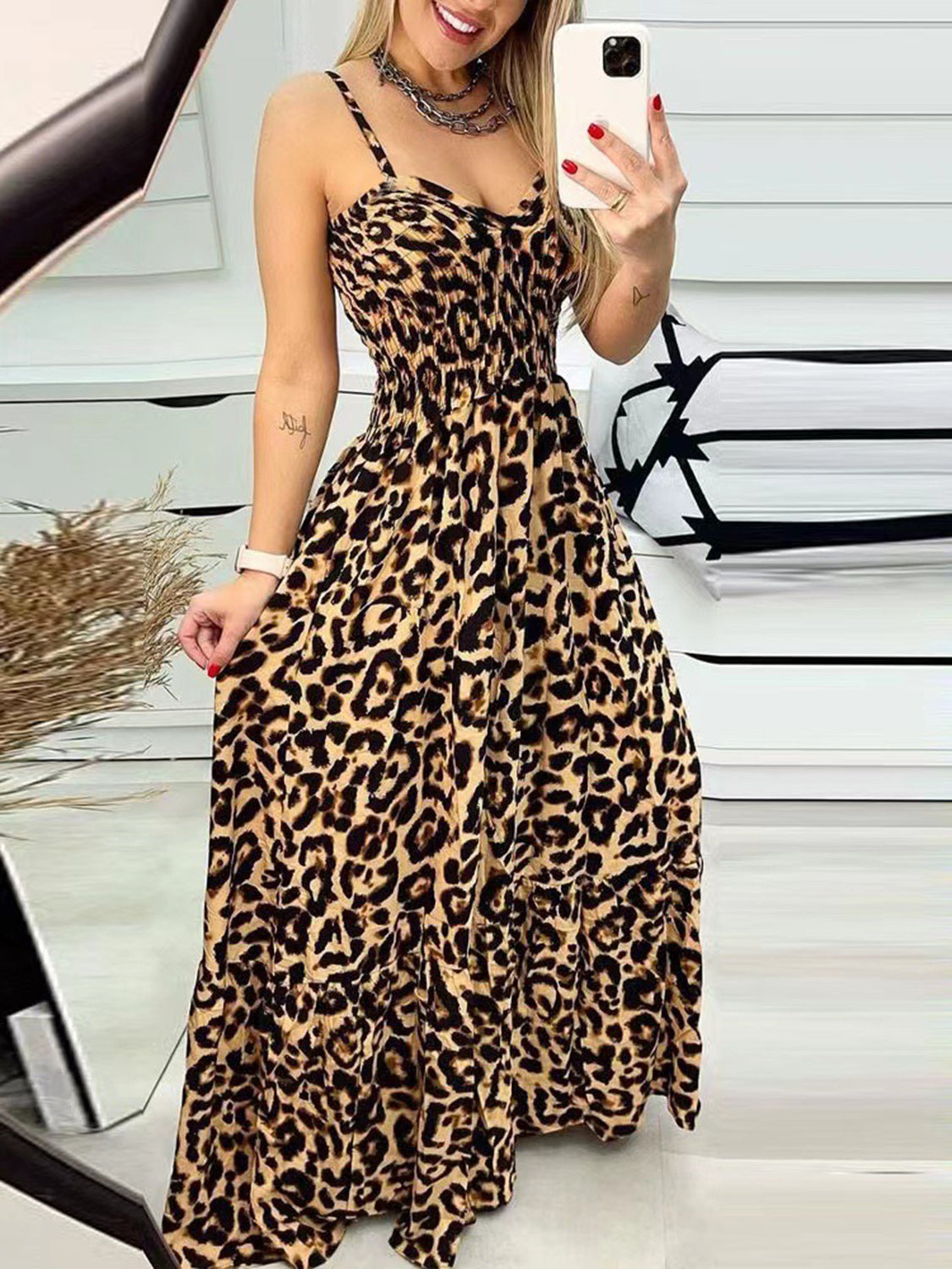 Seeing Spots Sweetheart Dress