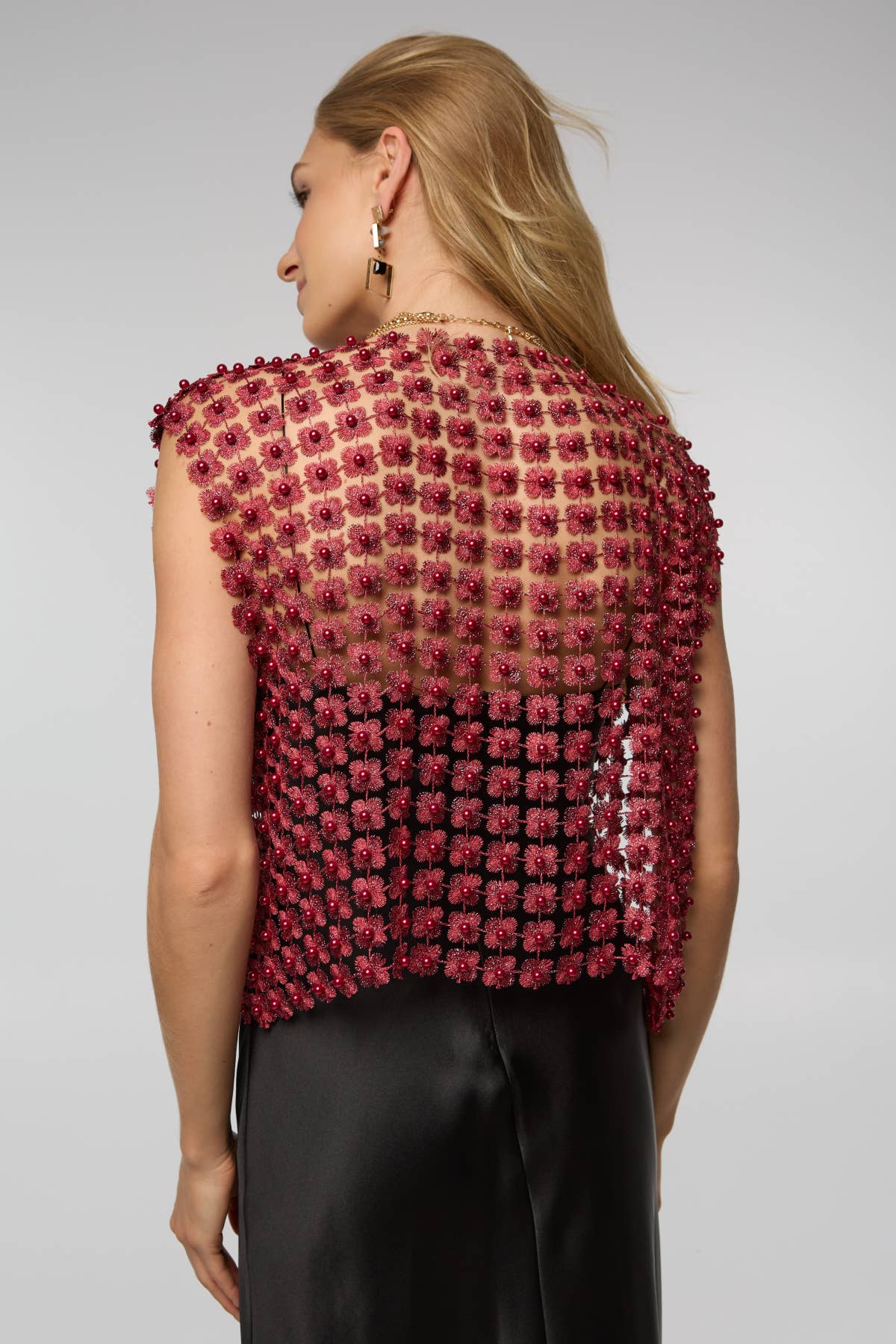 Floral Shell Pearl Capelet