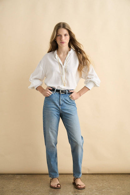 Alexa blouse white