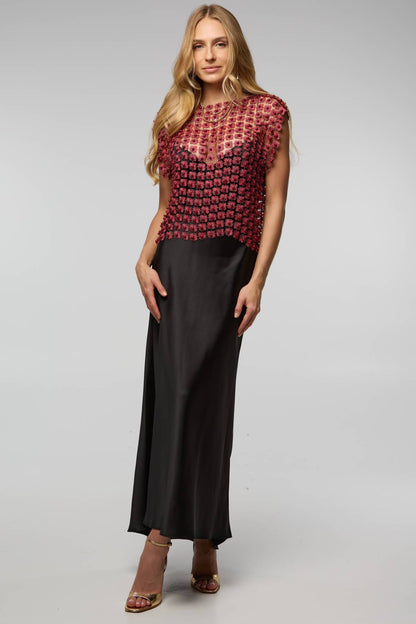 Floral Shell Pearl Capelet
