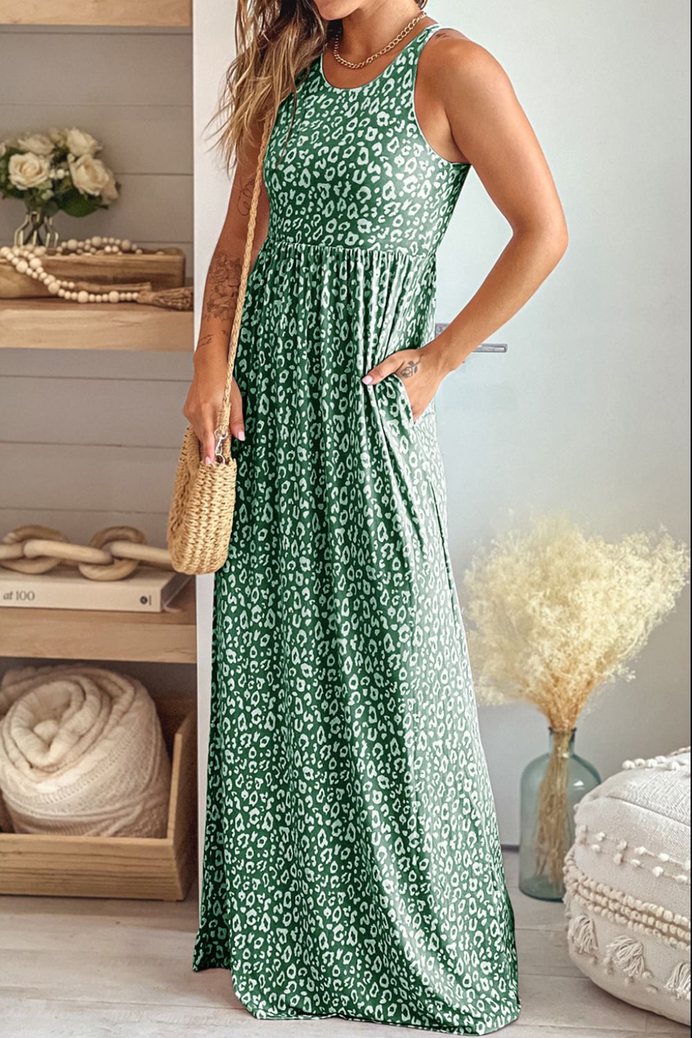 Soft Spot Sleeveless Maxi Dress