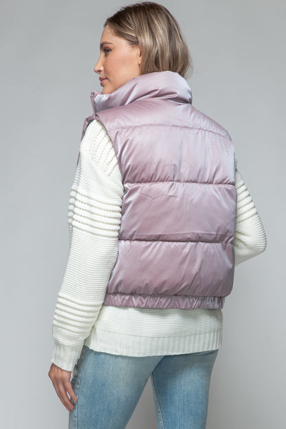 Puffer Soft Lining Quilted Vest