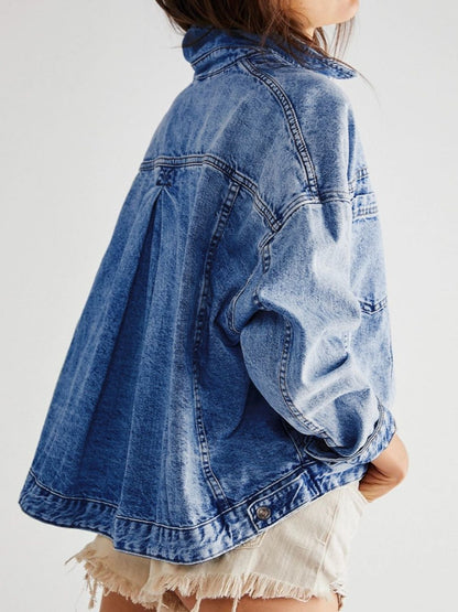 Sandy Button Up Denim Jacket