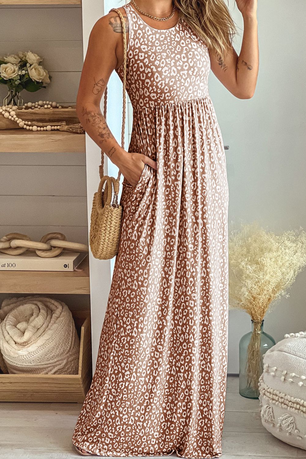 Soft Spot Sleeveless Maxi Dress