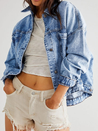 Sandy Button Up Denim Jacket