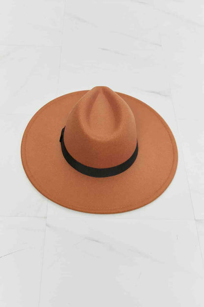 Latte Fedora Hat